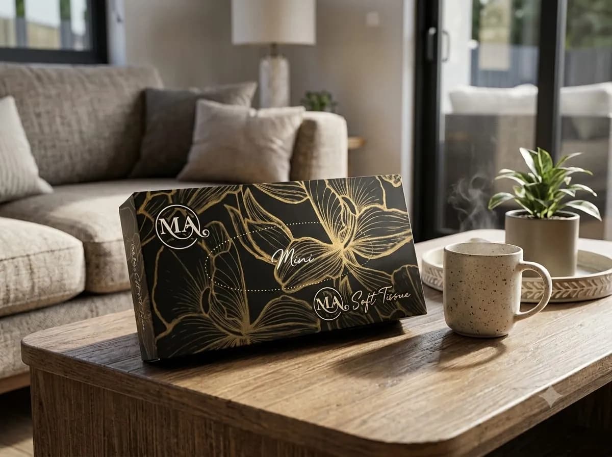 MA Soft Mini PopUp Tissue Box (Recycled & Locally Made)