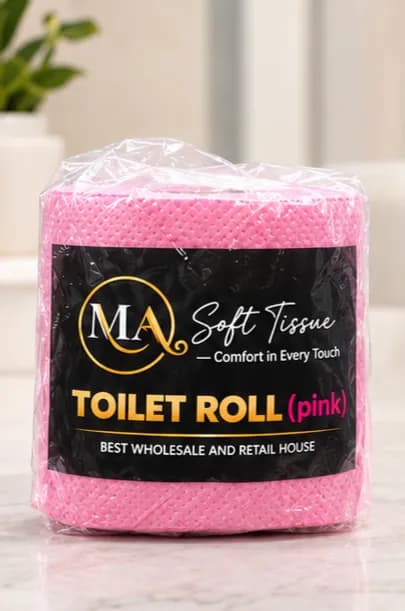 MA Soft Tissue Toilet Roll – Pink (Single Pack)(Local)