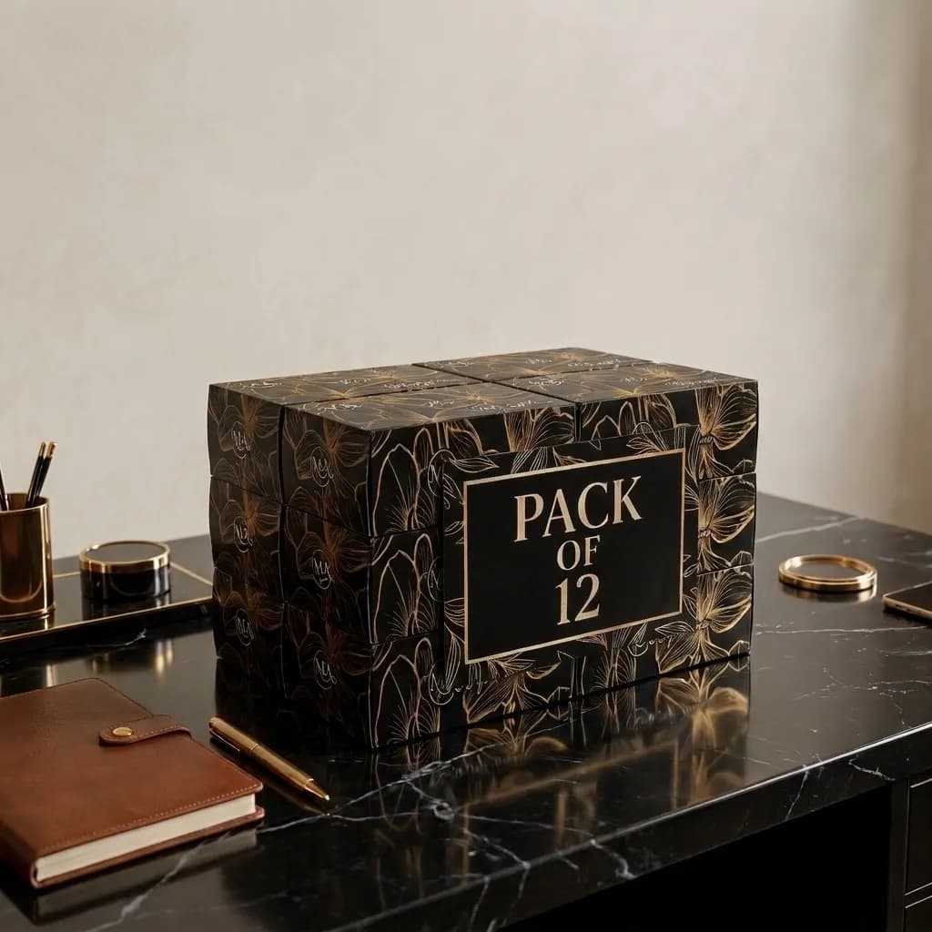 MA Soft Mini PopUp Tissue Box - Pack of 12 (Recycled & Locally Made)