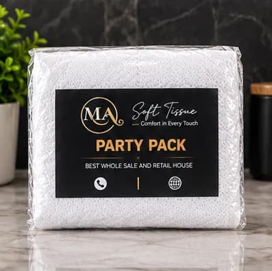MA Soft Party Pack Tissue (White)