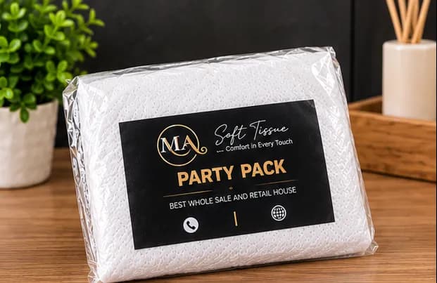 MA Soft Party Pack Tissue (White)